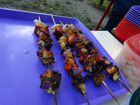 バーベキュー出来上がり