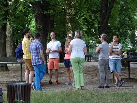 焼けるのを待つ