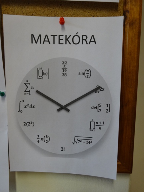 数学時計