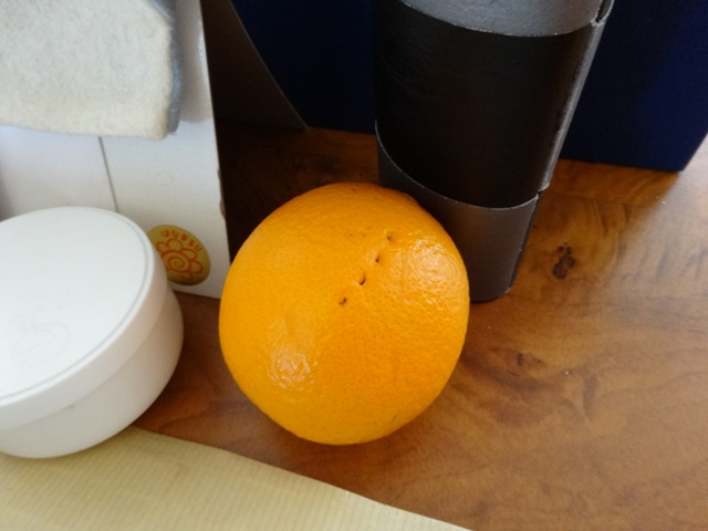 オレンジに異変