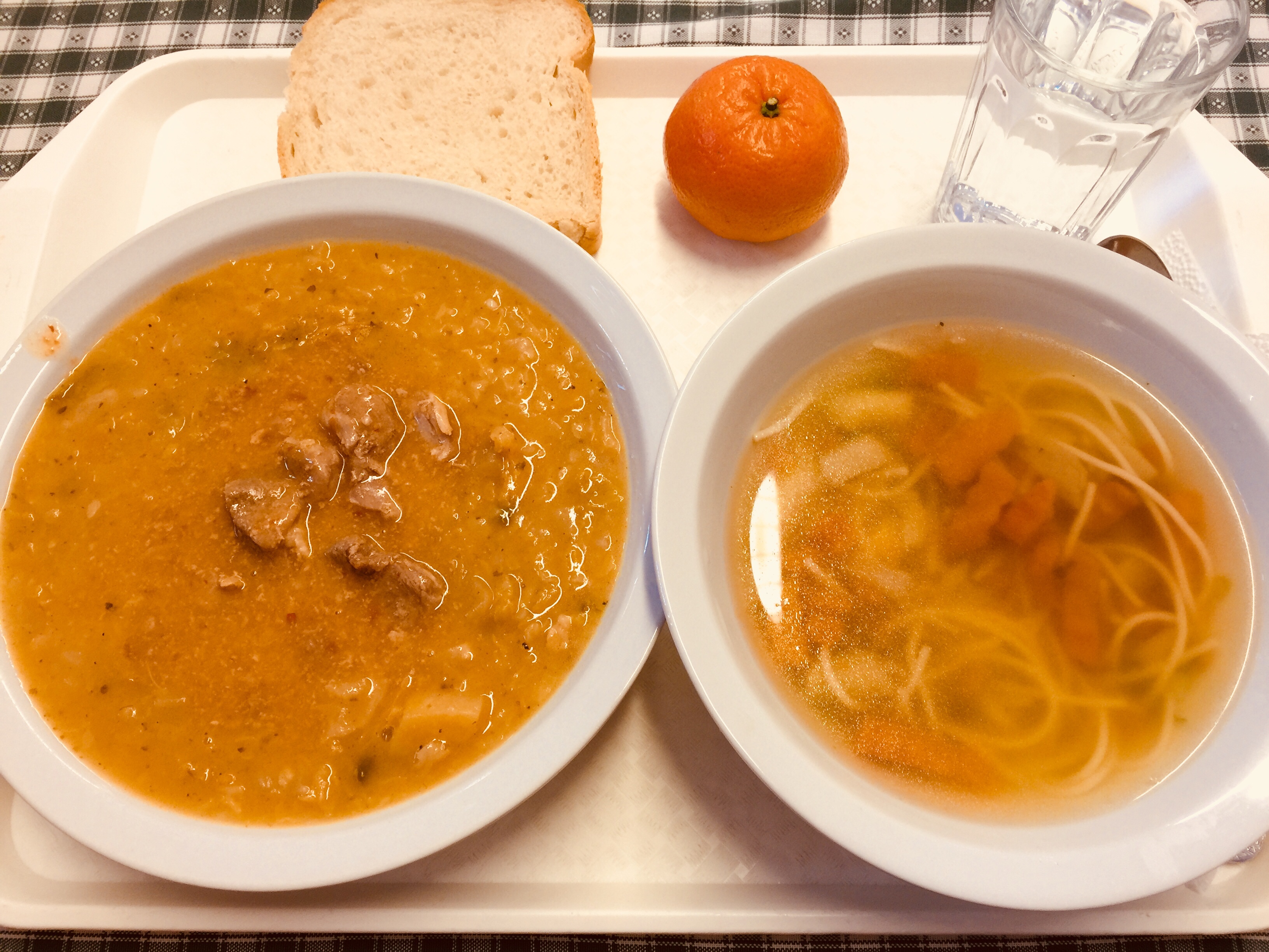 2018年12月17日給食