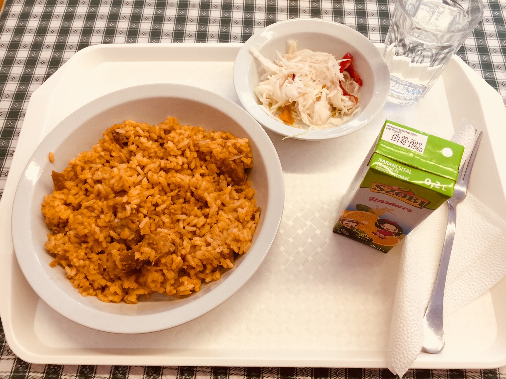 2018年12月21日給食