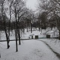 雪の校庭